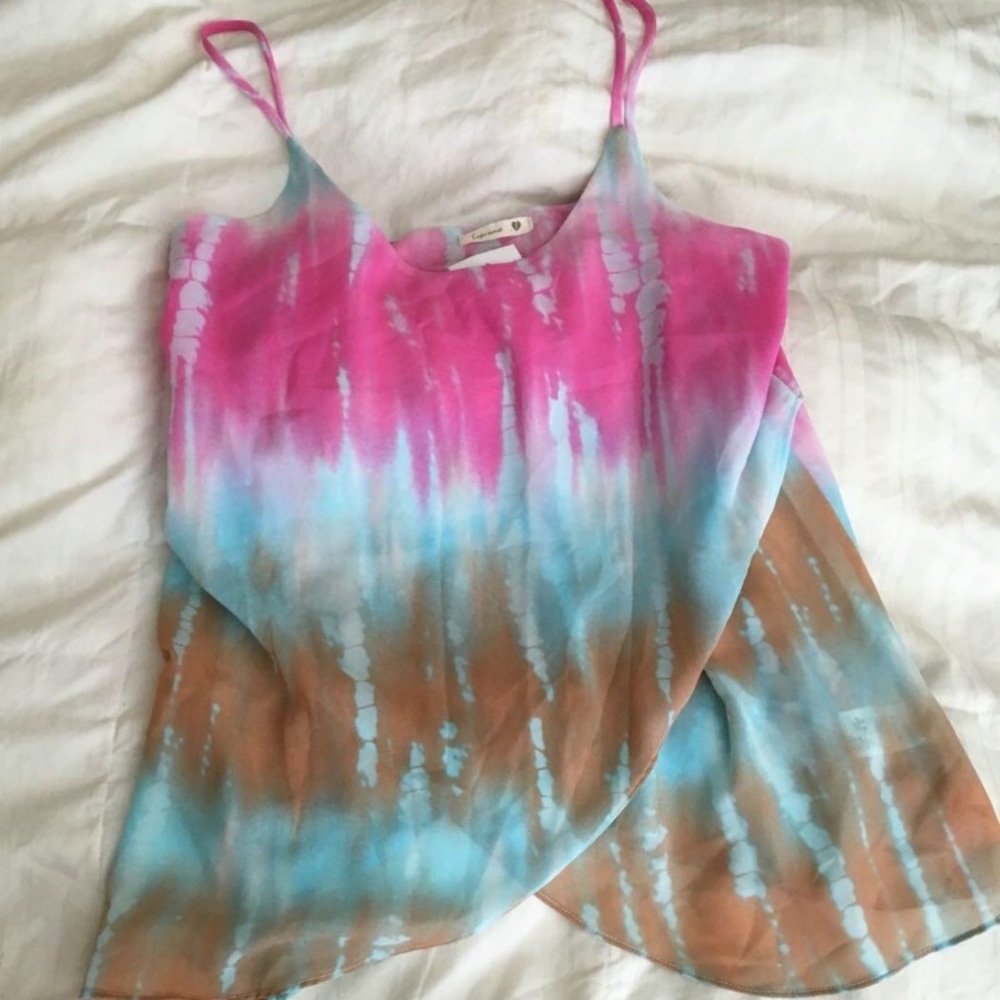 Soprano Flowy Tie Dye Tank